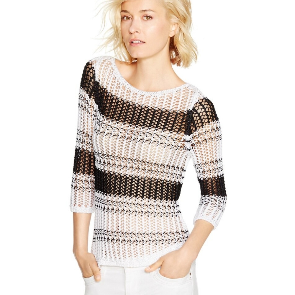 WHBM Striped Sweater SMALL